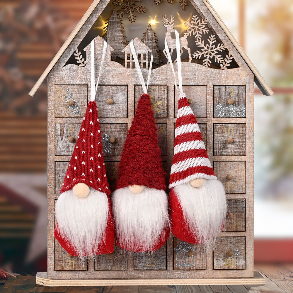 Wholesale Christmas Ornament Christmas Knitting Small Pendant